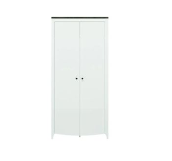 Карина Шкаф комбинированный SZF2D пепельный/антрацит Гербор